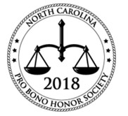 North Carolina Pro Bono Honor Society 2018
